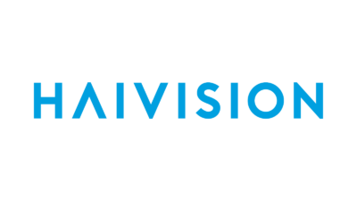 Haivision Logo - blue on white