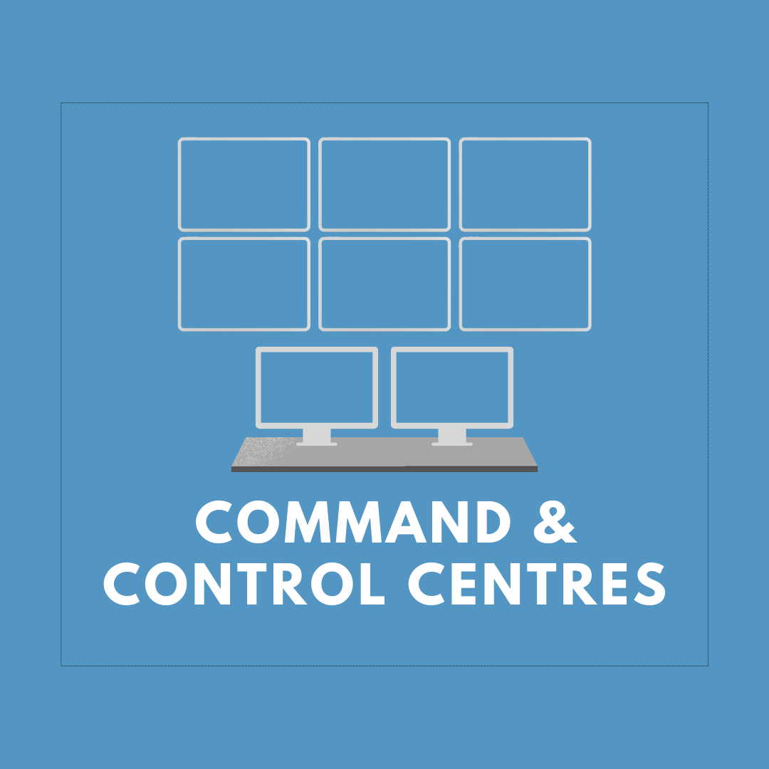 The Command 360 software can be applied in Command and Control Centres.