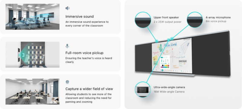 Interactive Smart Blackboard Display MAXHUB 86